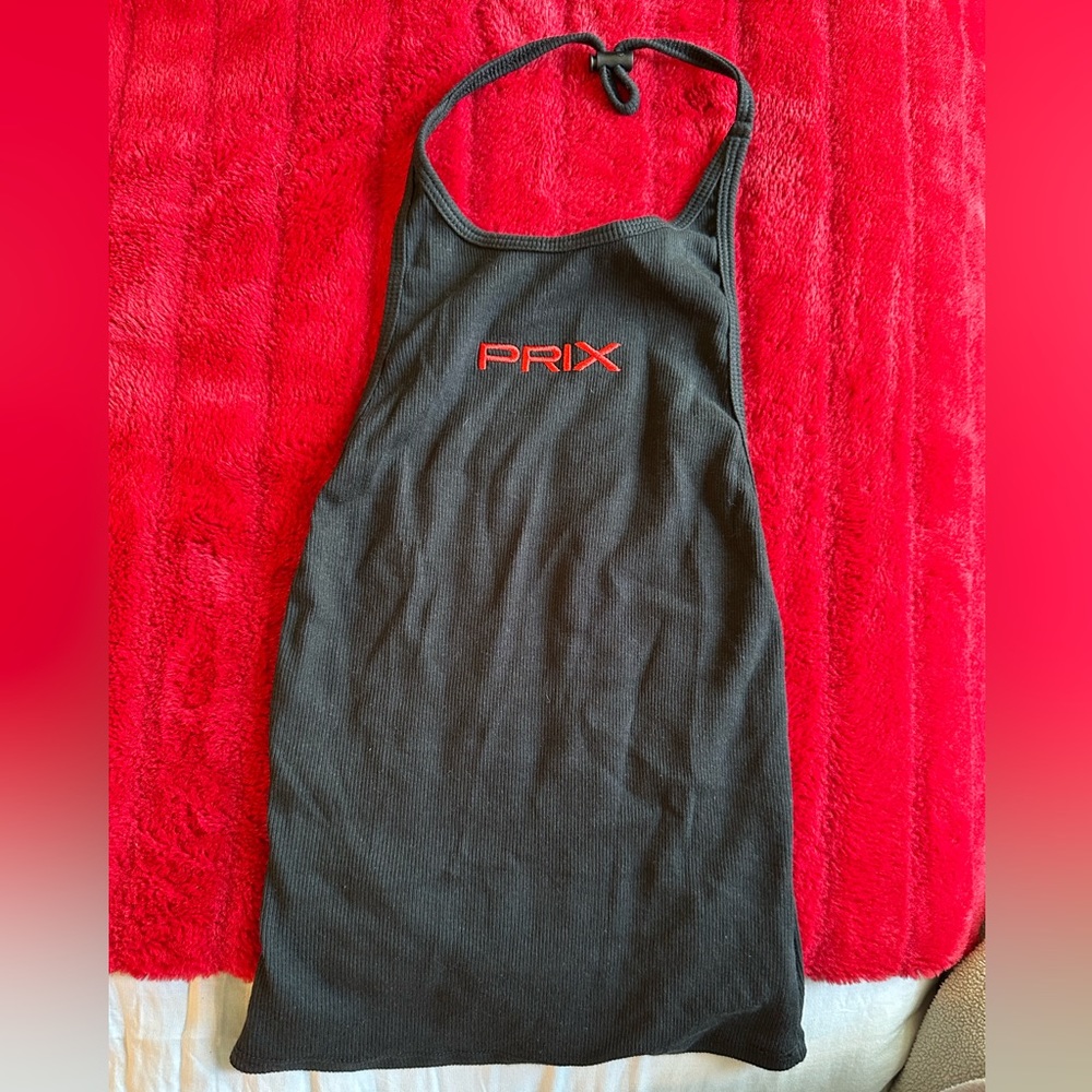 PRIX workshop TASSADAR HALTER TOP BLACK